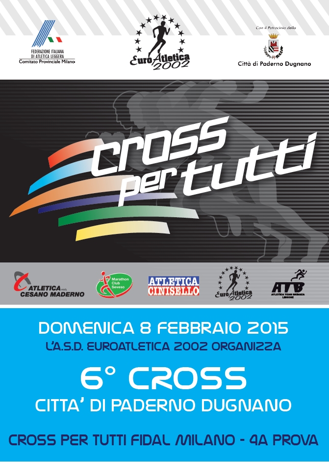 Volantino 6° Cross Citt di Paderno Dugnano